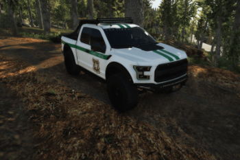 Ford Raptor Scorpio Forest Servis Paintjob Gta Mods