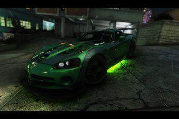 2008 Dodge Viper NFSMW 4K JV Livery GTA 5 Mods