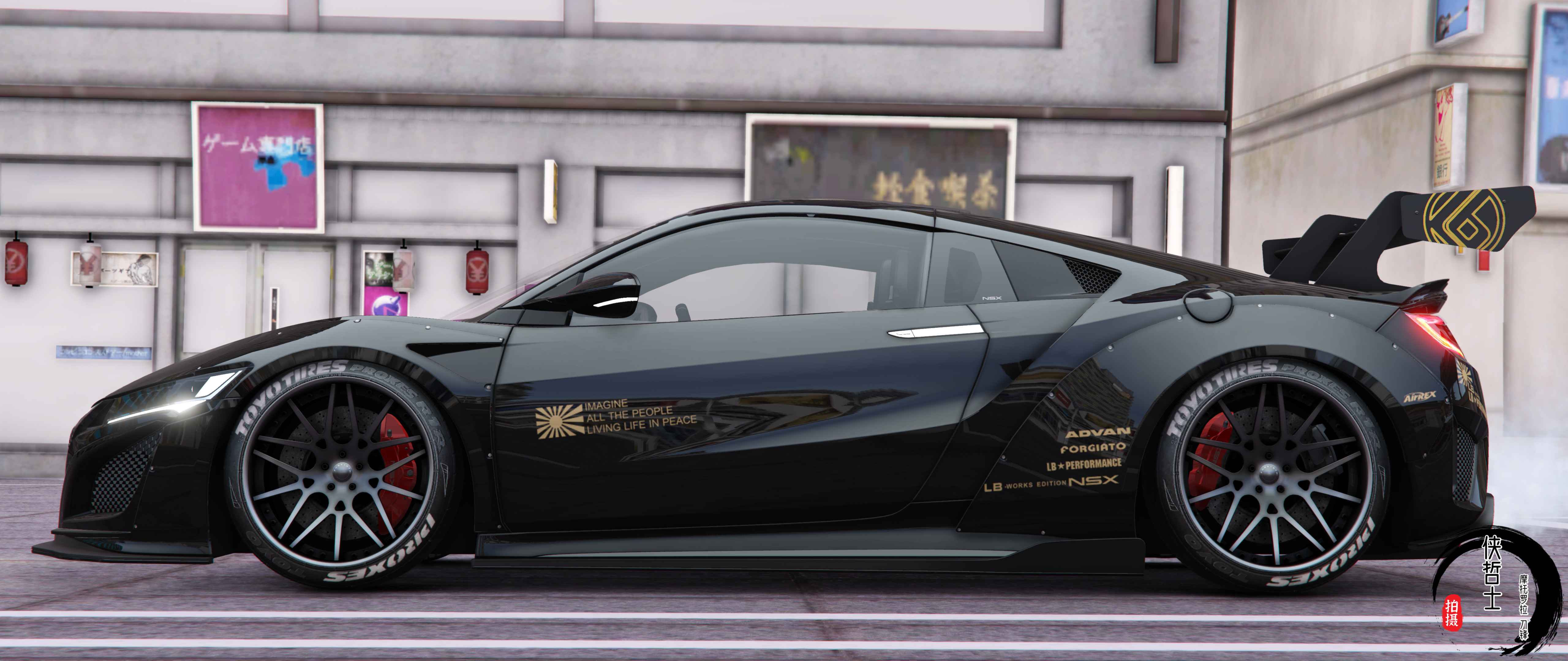 Honda Nsx Nc Lb Works Zero Fighter Livery Gta Hub