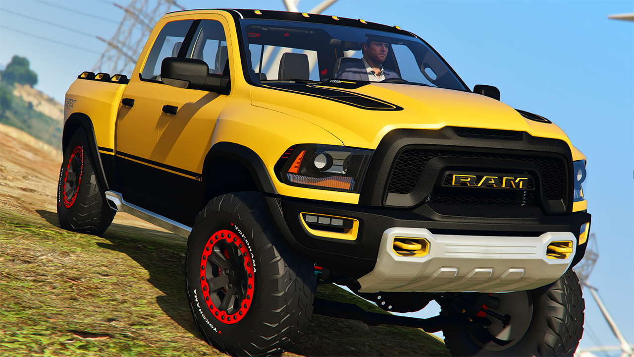 2017 Dodge RAM 1500 Rebel TRX Concept Add On Tuning GTA 5 Mods