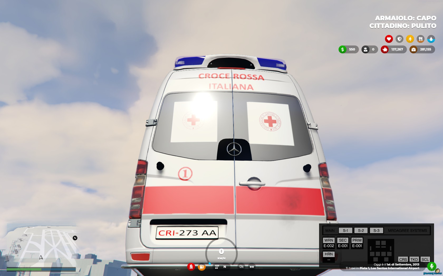 Ambulanza Croce Rossa Italiana Reskin Gta Mods