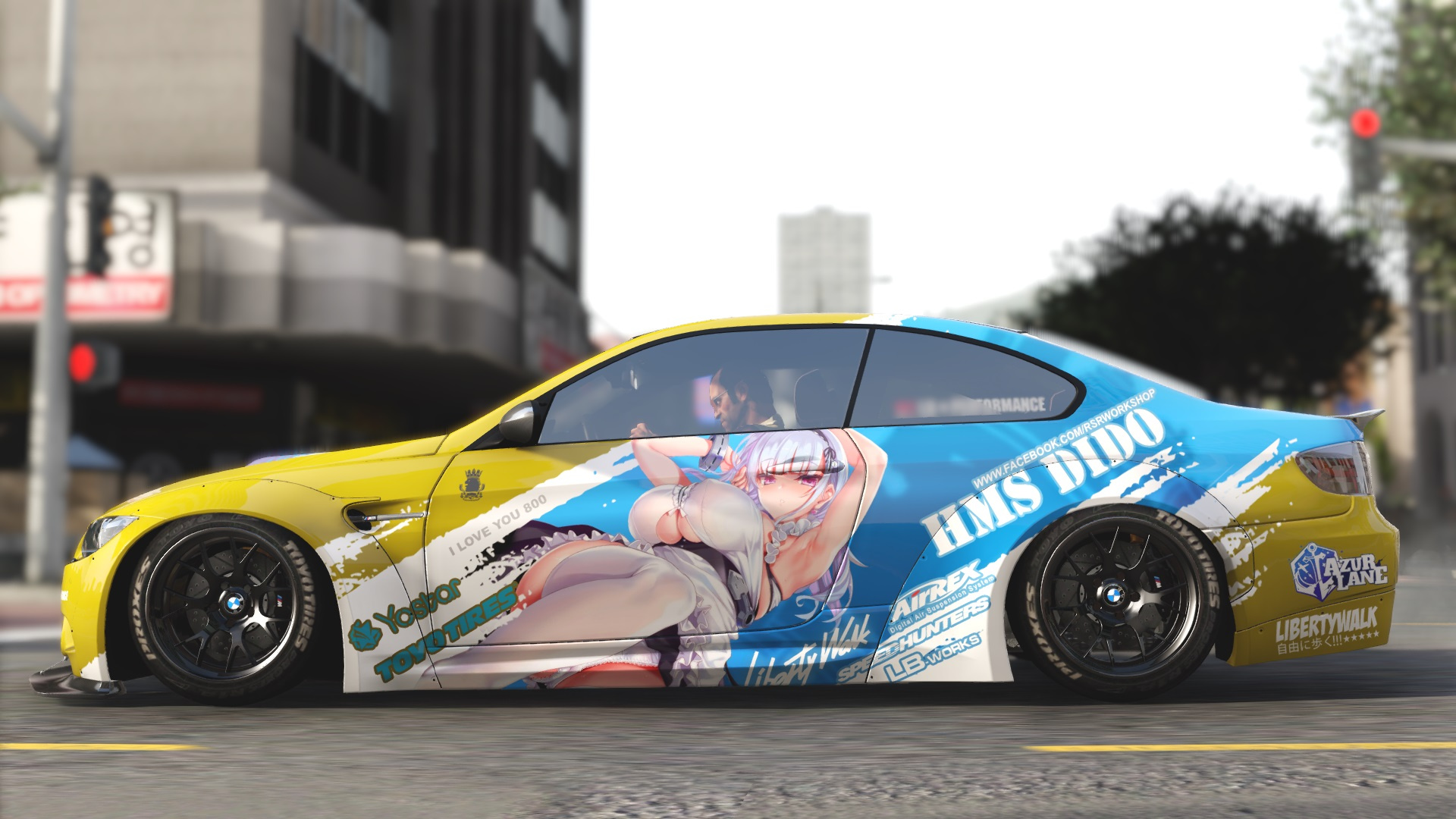 Azurlane Dido Class Bmw M Liberty Walk Itasha Gta Mods