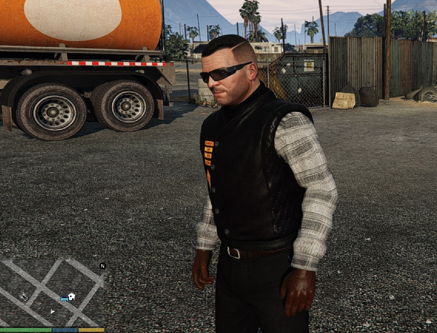 Bandidos MC Vest For Michael GTA 5 Mods