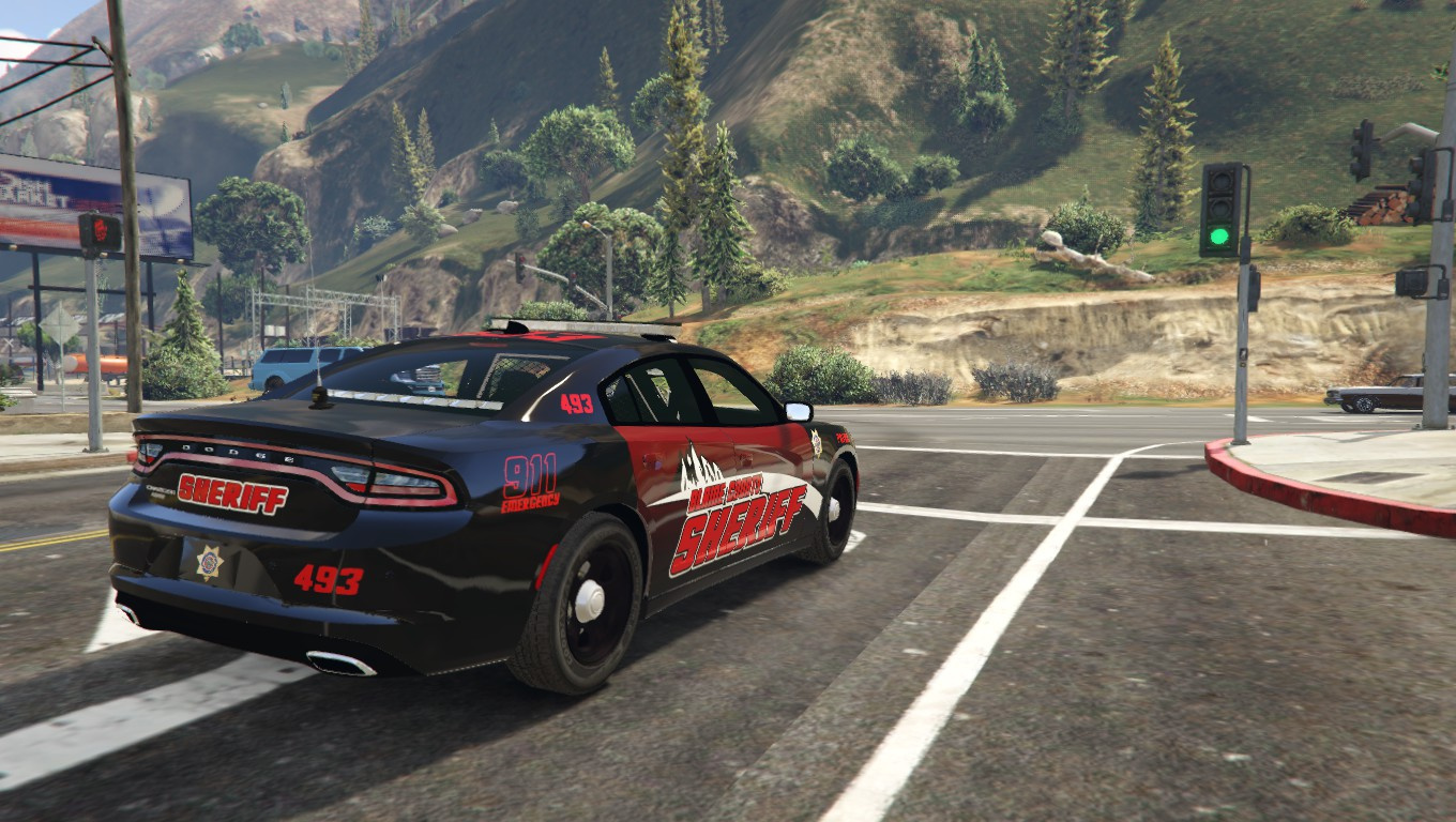 BCSO 2015 Charger Livery GTA 5 Mods