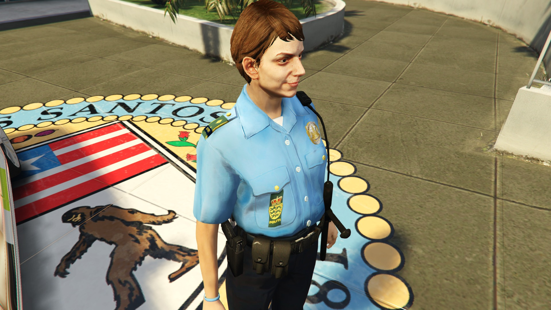 Danish Police Uniform Female Semi Hd Gta Mods