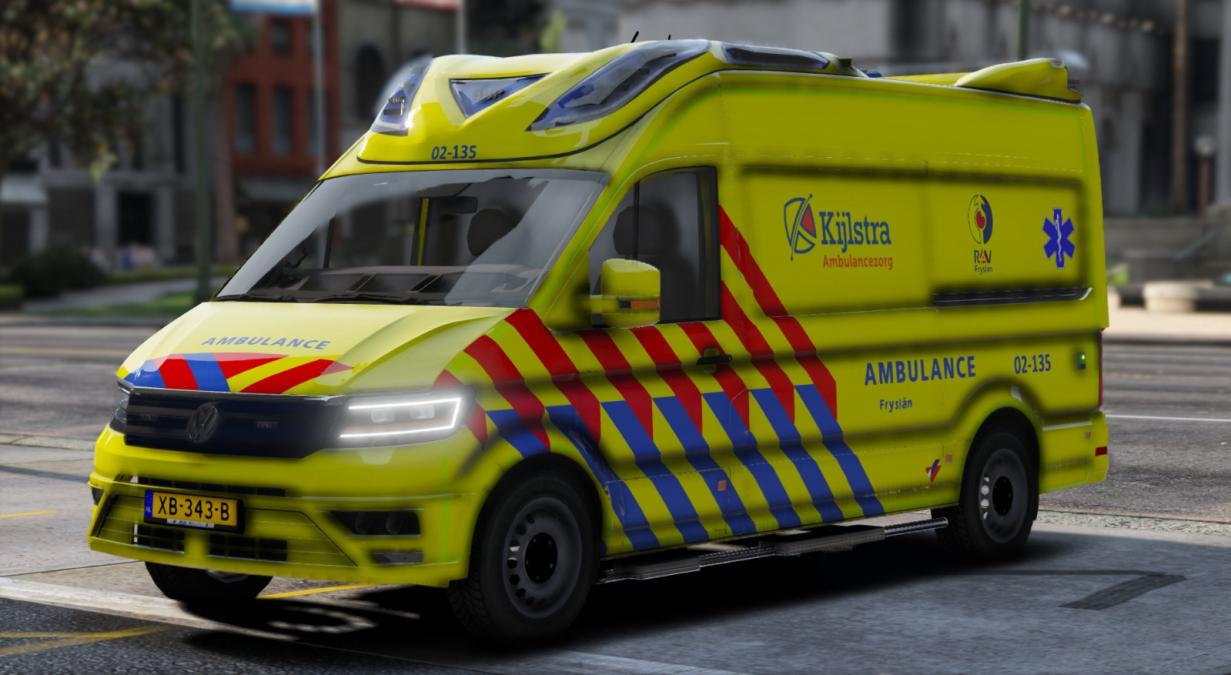 Crafter Otaris Ambulance Dutch ELS GTA 5 Mods