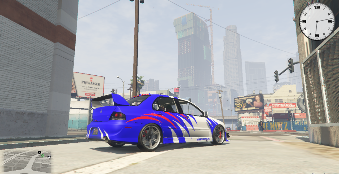 Evo IX NFSMW Earl Livery 8K GTA 5 Mods