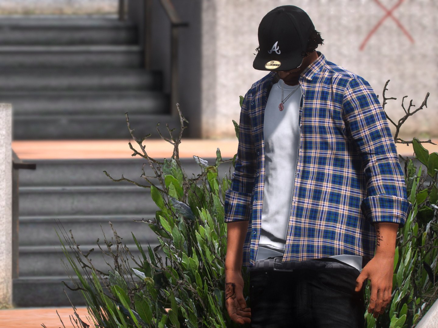 Fivem Sp Rolled Up Sleeves Flannel For Mp Male Gta Mods