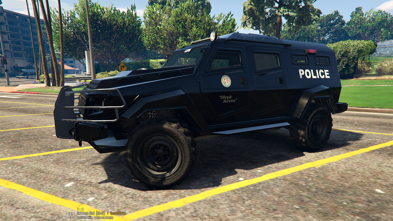 HVY Insurgent LSPD Police Paintjob Gta5 Hub