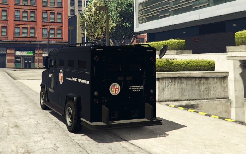 Lapd Swat Truck Paint Jobs Gta Mods