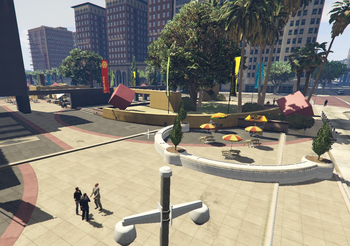 Upg Legion Square Ymap For Fivem Gta Mods