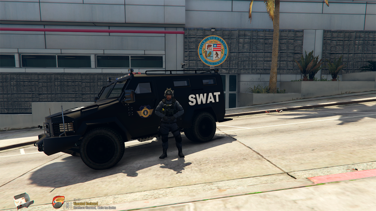 Lenco BearCat LSPD SWAT Paintjob GTA Mods