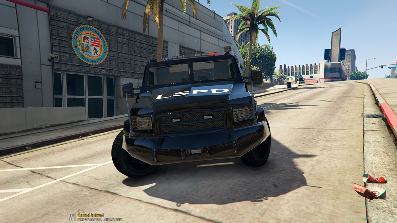 Lenco Bearcat Lspd Swat Paintjob Gta Mods