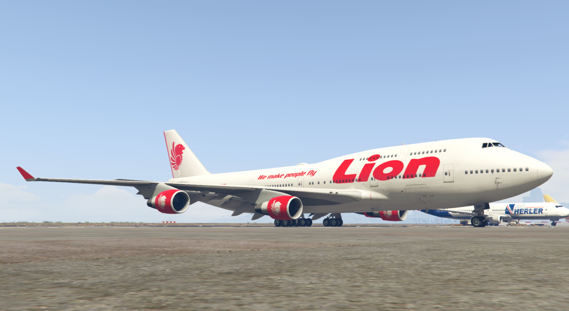 Livery Lion Air Boeing Pk Lhg Gta Mods