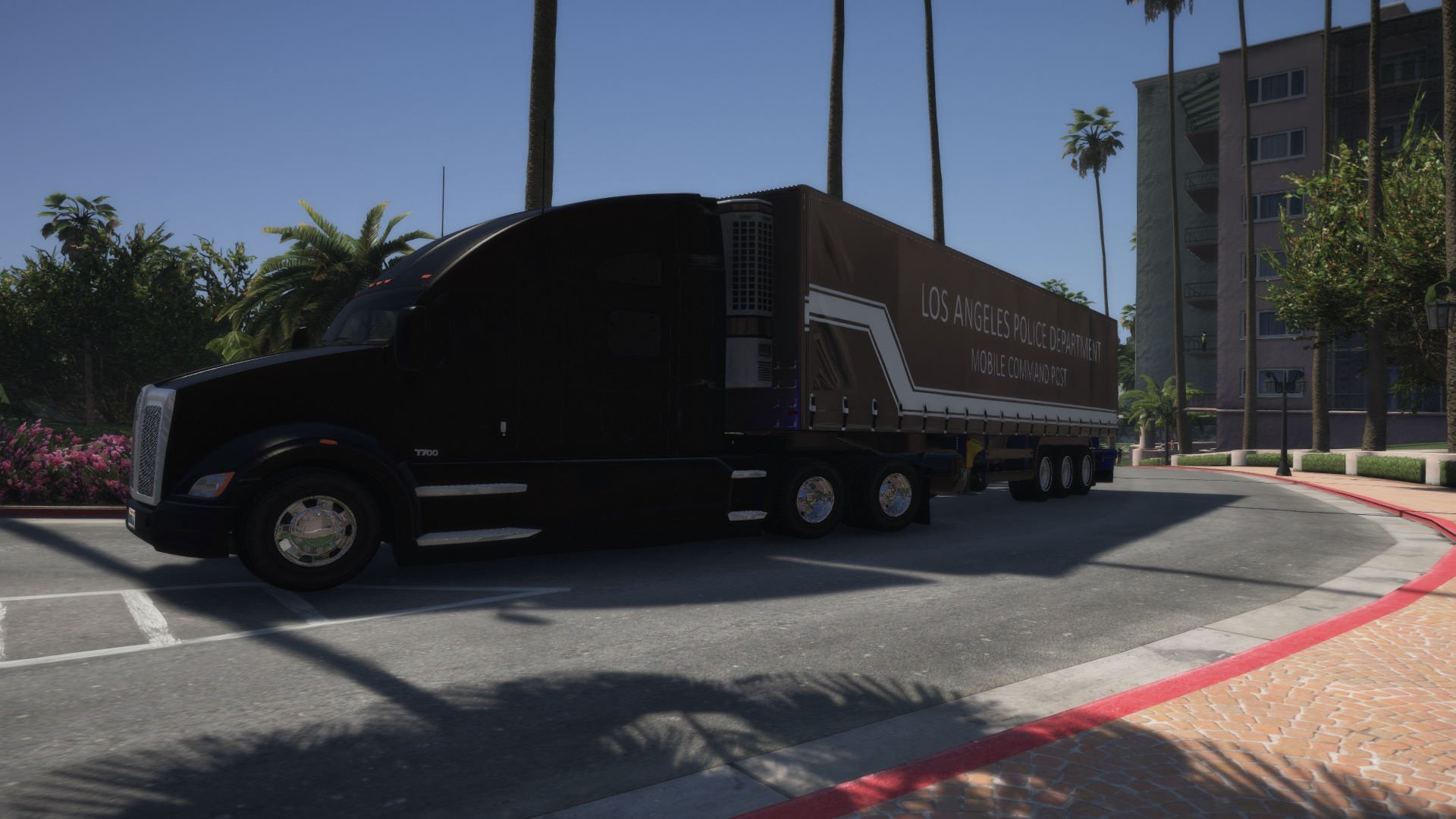 LAPD Mobile Command Post Paint Jobs GTA 5 Mods