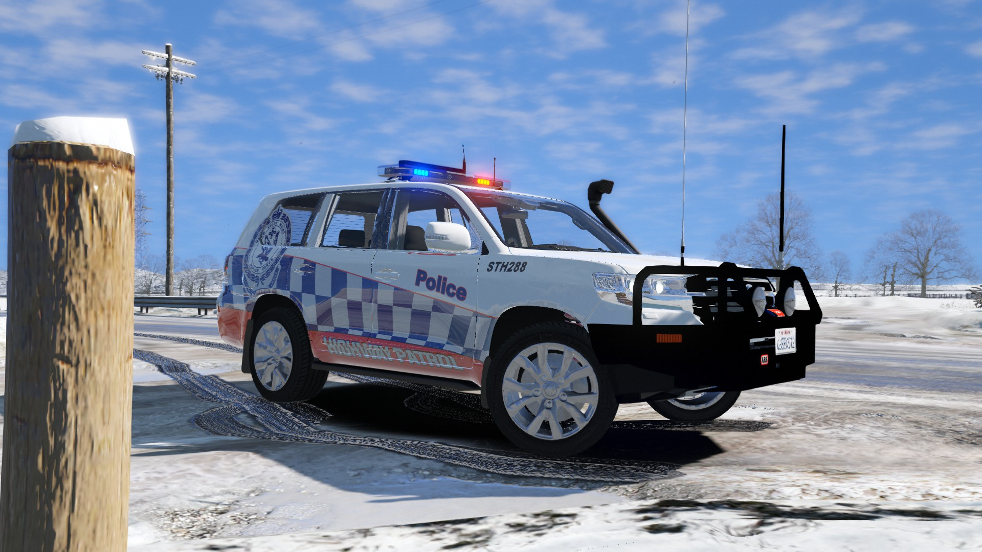 NSWPF New South Wales Highway Patrol Landcruiser Australia GTA Mods