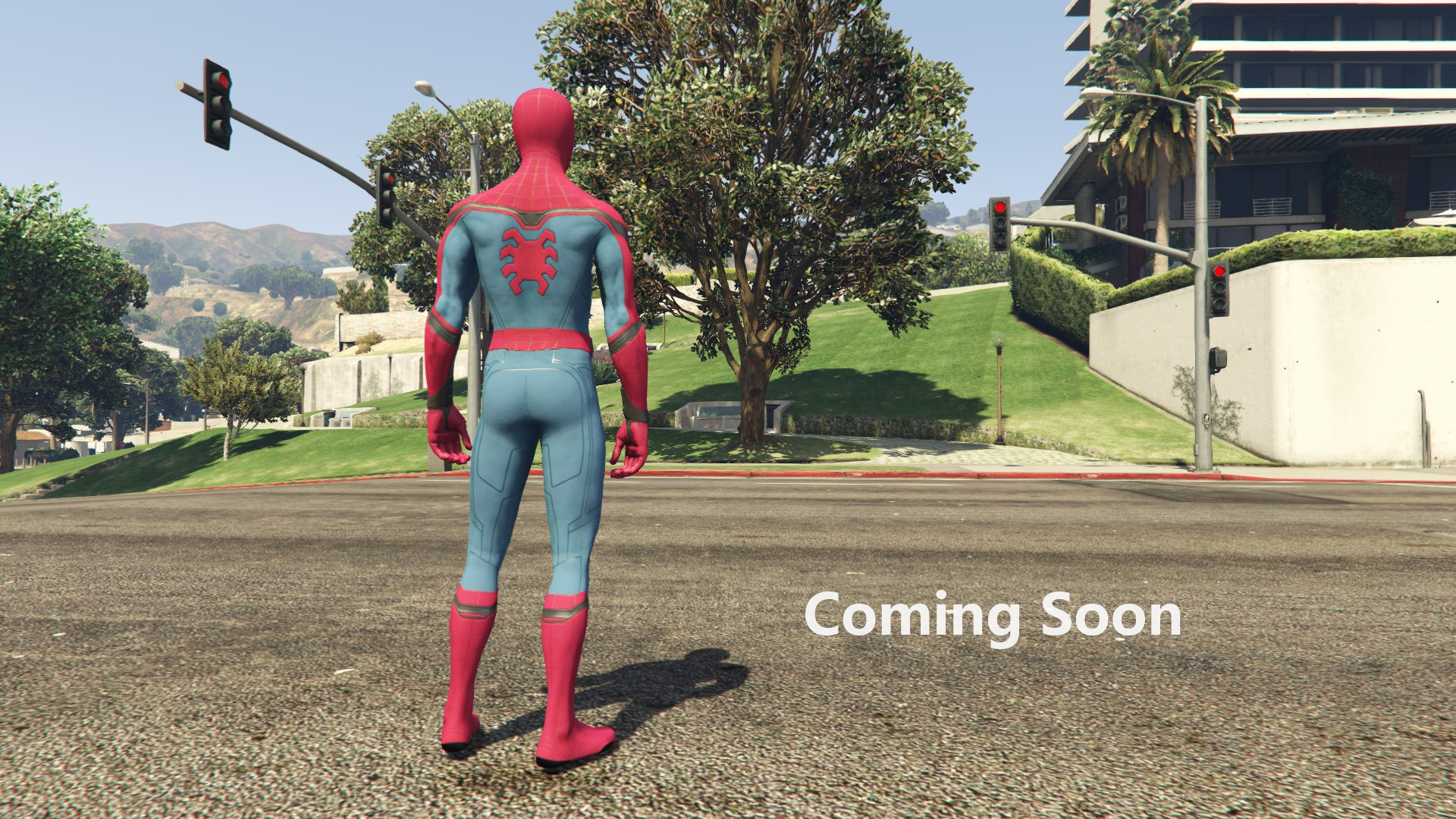 PS4 Spider Man Ped Add On GTA 5 Mods