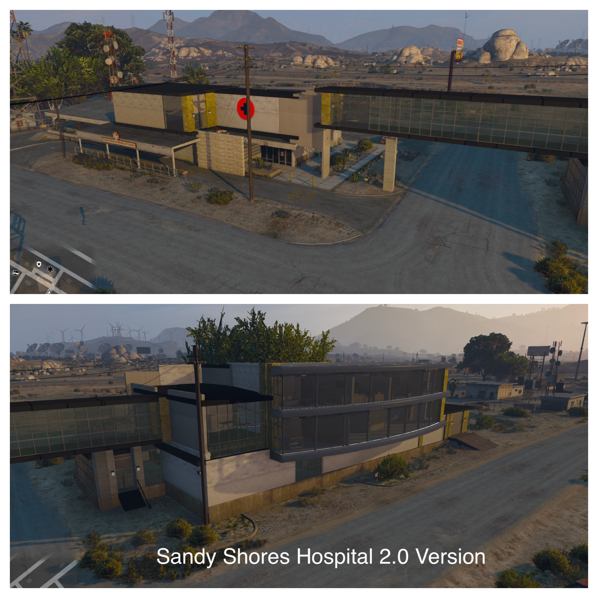 Explore Sandy Shores Hospital 5M Map Editor GTA 5 Mods