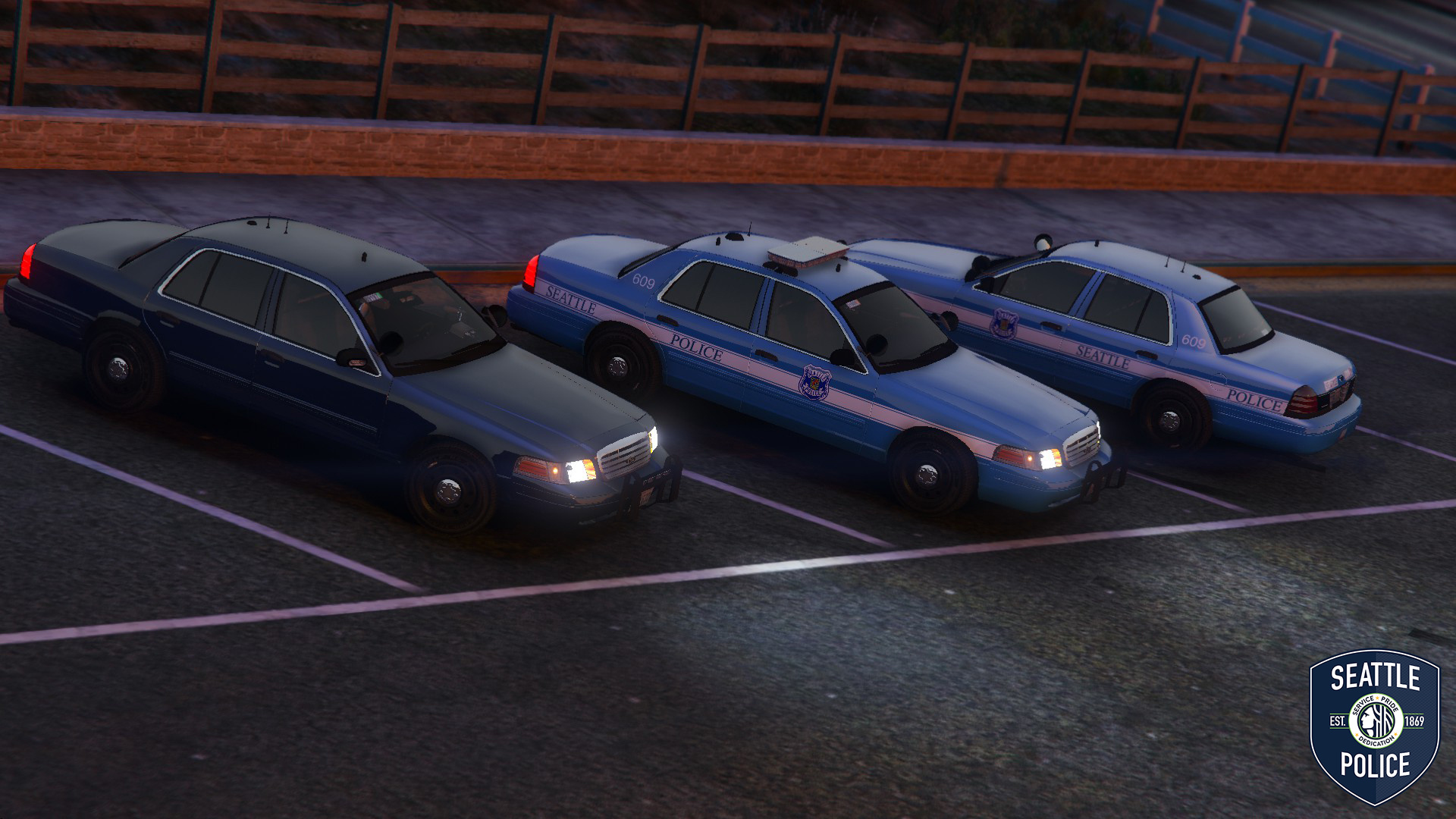 Seattle Police Cvpi Pack Gta Mods