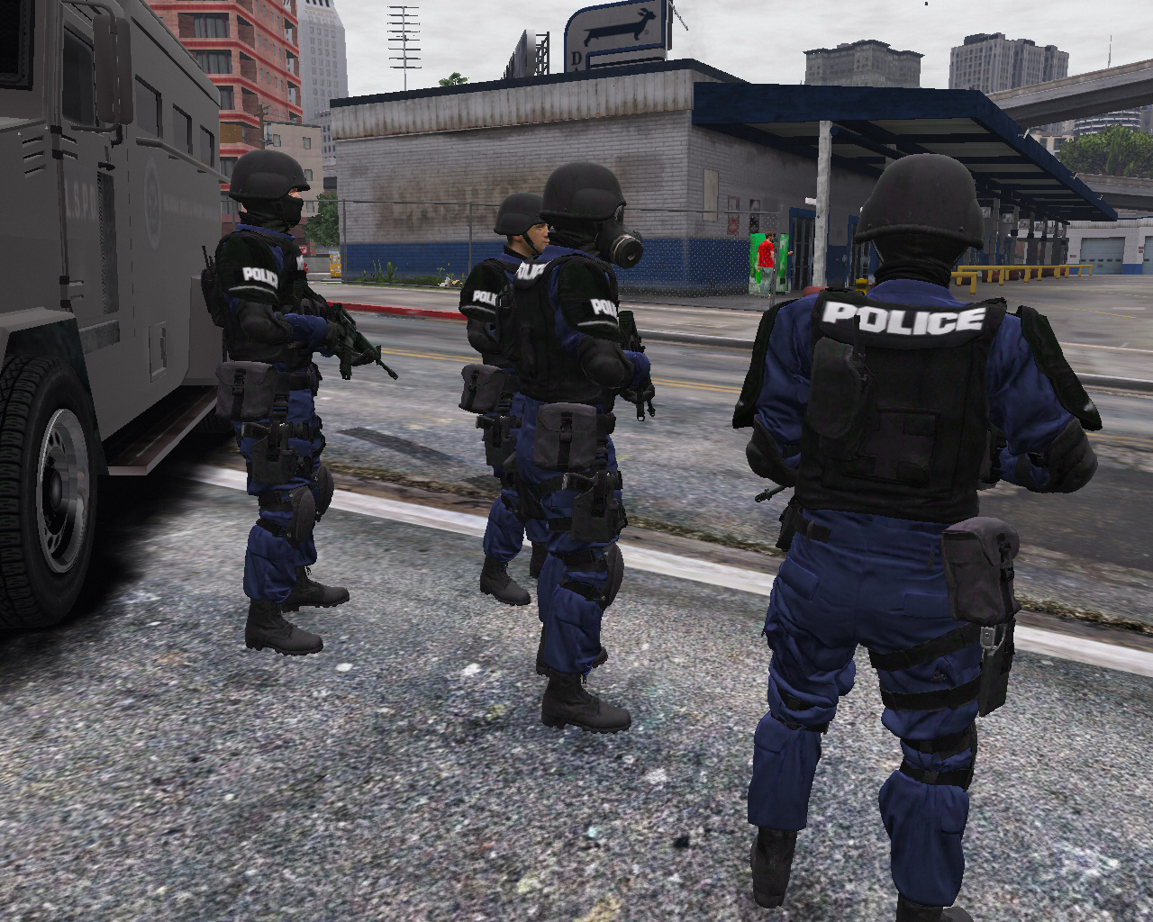 SWAT Police GTA 5 Mods