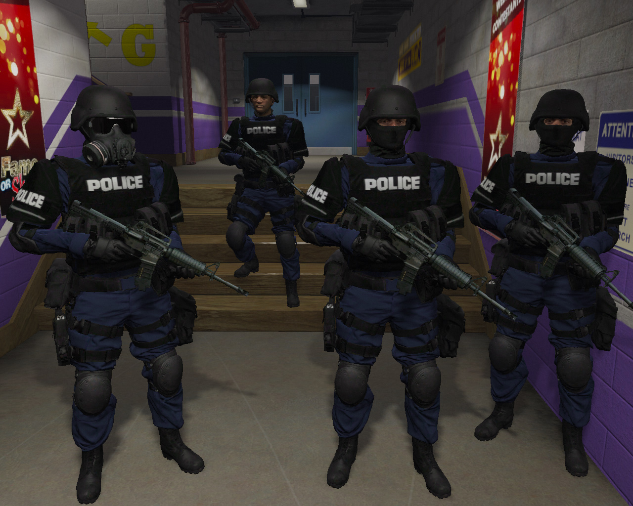 SWAT Police GTA 5 Mods