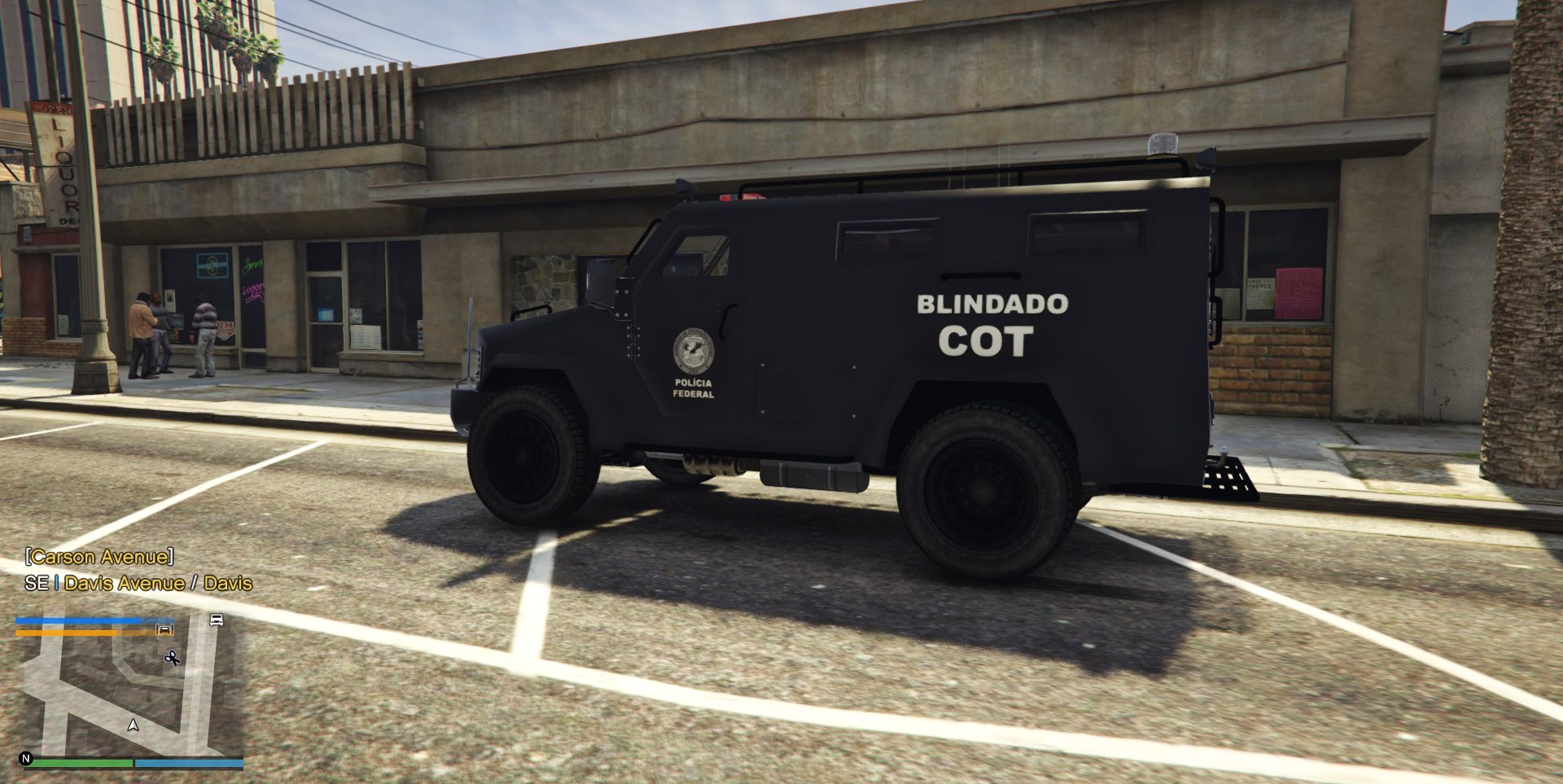 Veículo Blindado COT Polícia Federal PF GTA 5 Mods