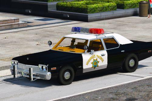 1974 Dodge Monaco: Animated Police Wipers