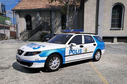 2004 Saab 9-5 Swedish Police 