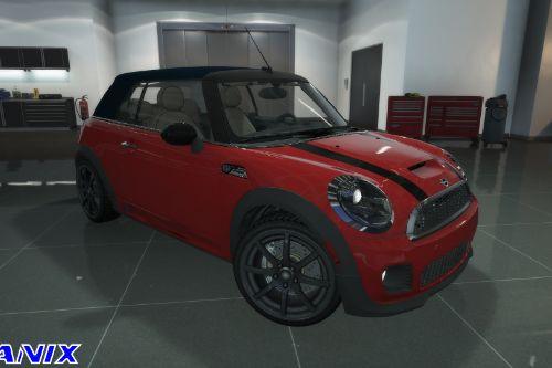 2009 MINI JCW Convertible: Roof Up!