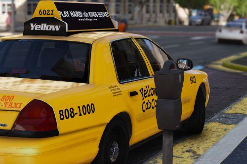 2011 Ford Crown Vic: LA Taxi