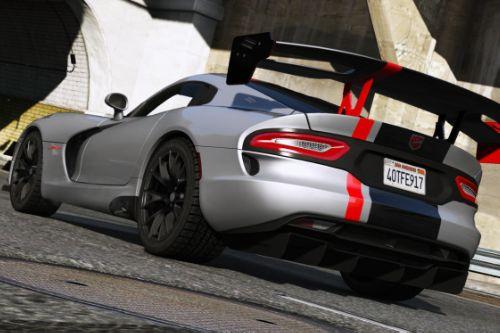2016 SRT Viper ACR (T/A) [Add-On | Wipers]