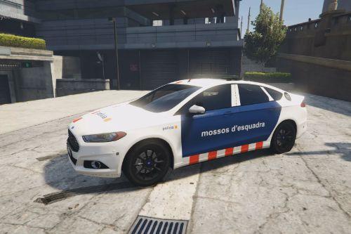 Ford Mondeo Catalonia Police Paint Job
