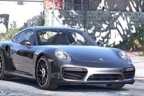 2016 Porsche 911 Turbo S [Add-On / Replace | Auto Spoiler | Animated | Template]