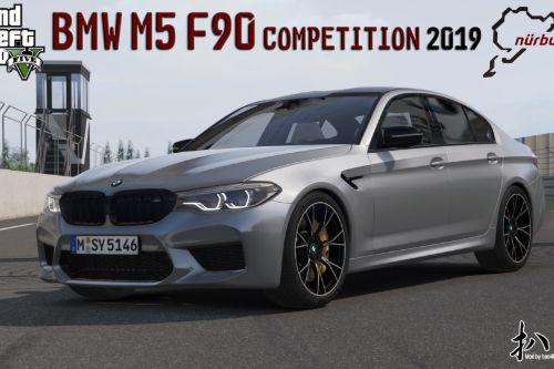 2019 BMW M5 F90 Comp: Add-On Template