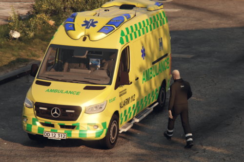 2019 Mercedes Sprinter Danish Ambulance
