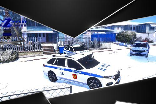 2020 Skoda Octavia Russian Police ДПС