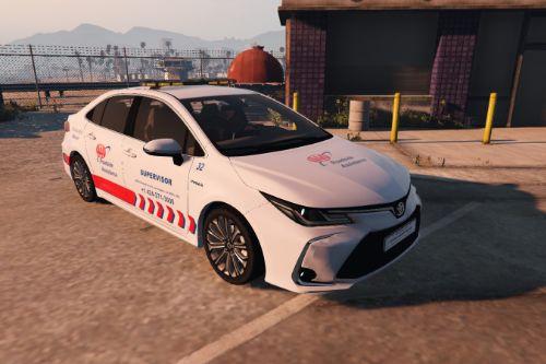 2020 Toyota Corolla - AAA Roadside Assistance [Paintjob]