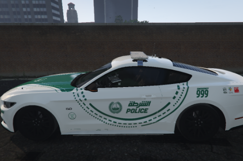 [4K] Dubai Police 2018 Ford Mustang Textures