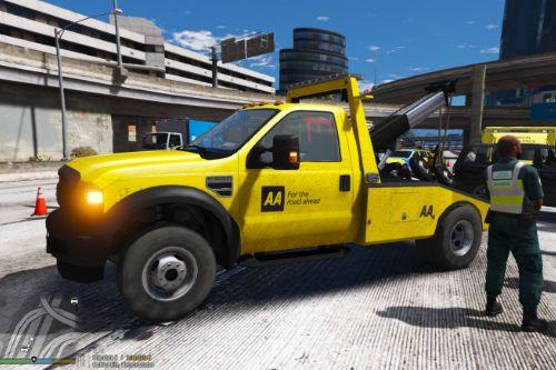 Tow Truck: Ford F550