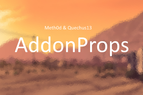 Add-on Props Tool