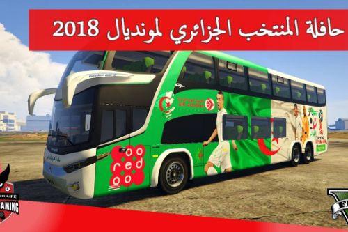 Algeria's Russia WC Bus Paintjob