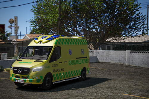Ambulance pack - Hovedstadens Beredskab | Danish