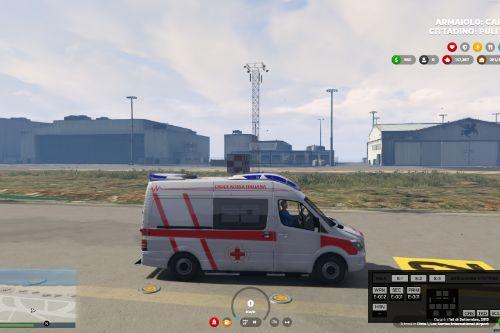 Ambulanza, Croce Rossa Italiana | Reskin