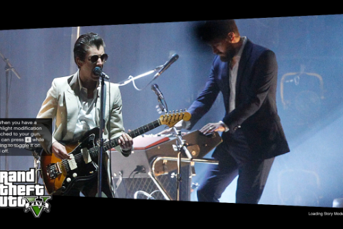 Arctic Monkeys Loading Screens