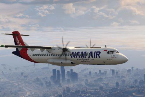 ATR 72 - 600/500 INDONESIA LIVERY PACK (TEXTURES)
