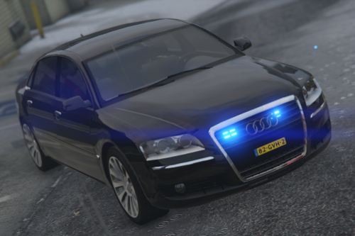 Audi A8 W12: Police Car
