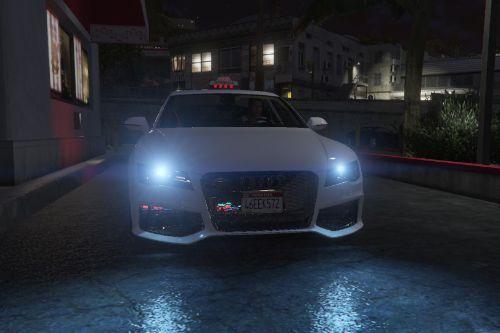 Audi RS7 French Taxi: Ride in Style