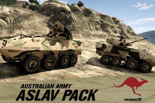 Aussie ASLAV Pack for GTA