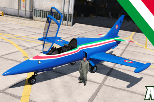 Fly the Besra with Italy's Tricolor