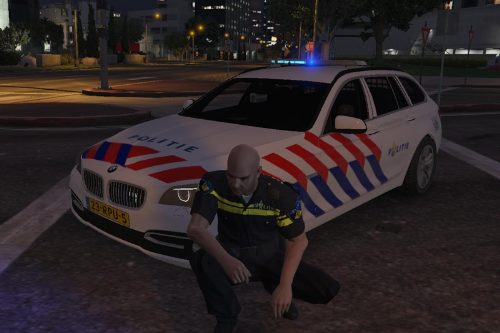 Dutch Police BMW 525d: Paint Jobs